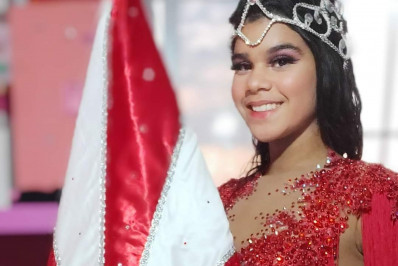 Jovem de 15 anos é a nova segunda porta-bandeira da Porto da Pedra 