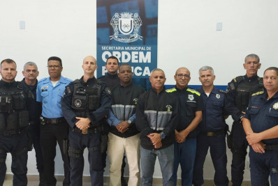 Agentes de Campos conhecem segurança pública de Volta Redonda