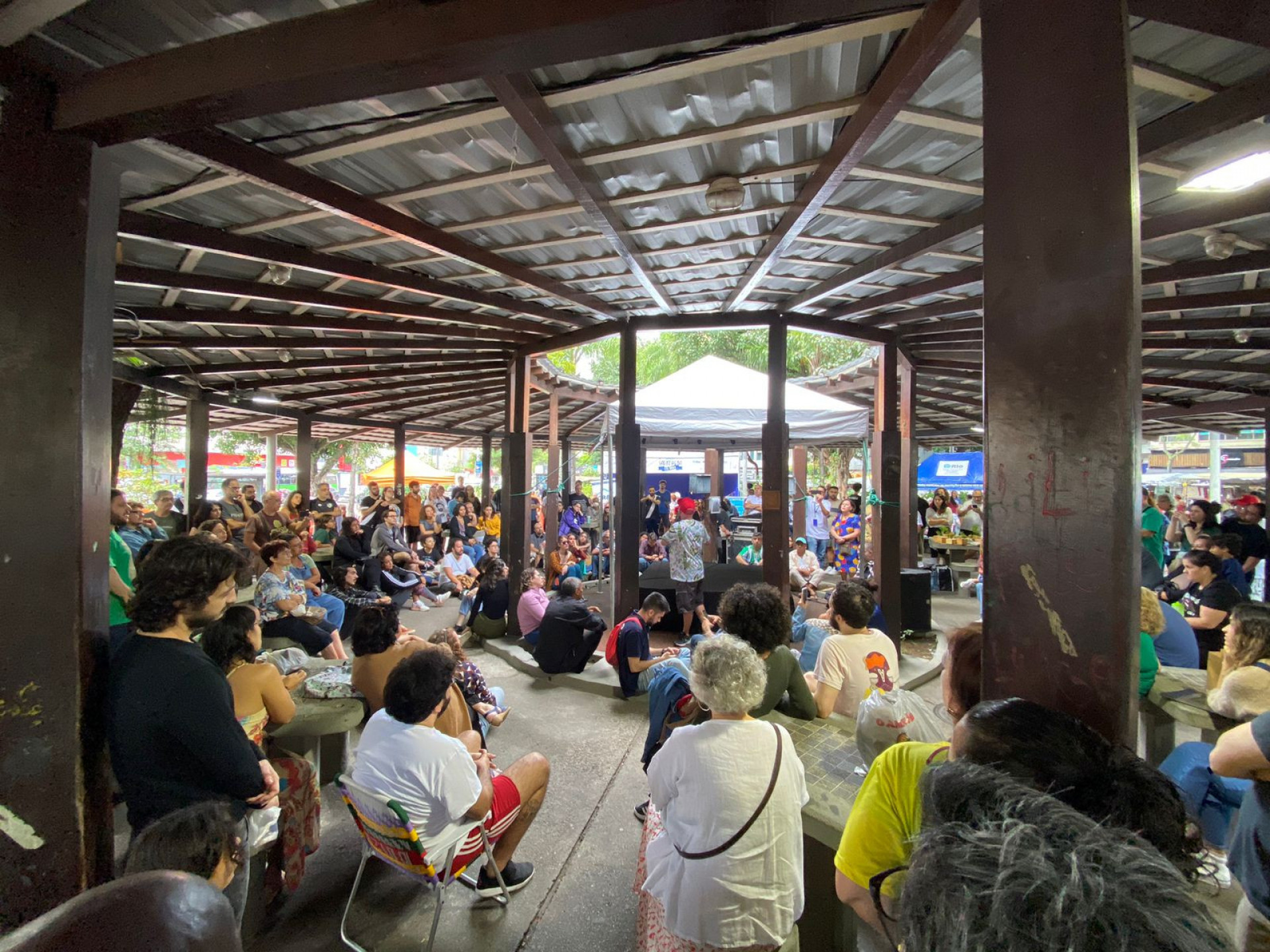 Moradores da Tijuca curtiram o aniversário da Praça Sáenz Peña - Divulgação / Prefeitura do Rio