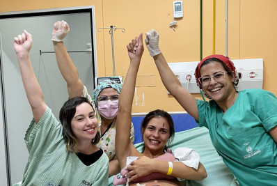 Partos normais superam cesarianas na rede estadual de saúde