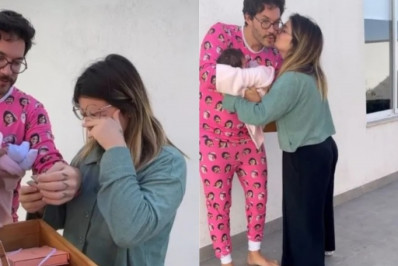 Eliezer faz surpresa de Dia das Mães para Viih Tube, com direito a pijama combinando