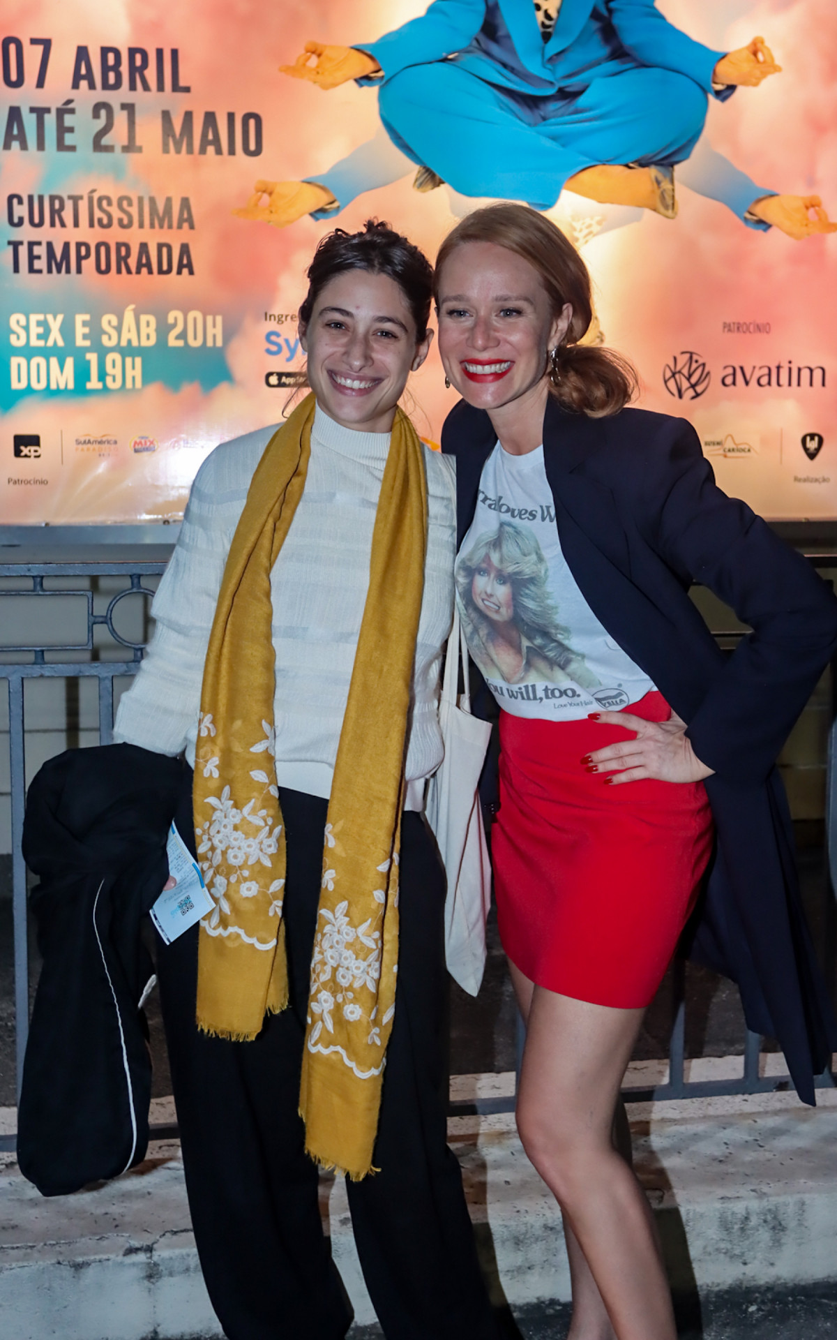 Luisa Arraes e Mariana Ximenes