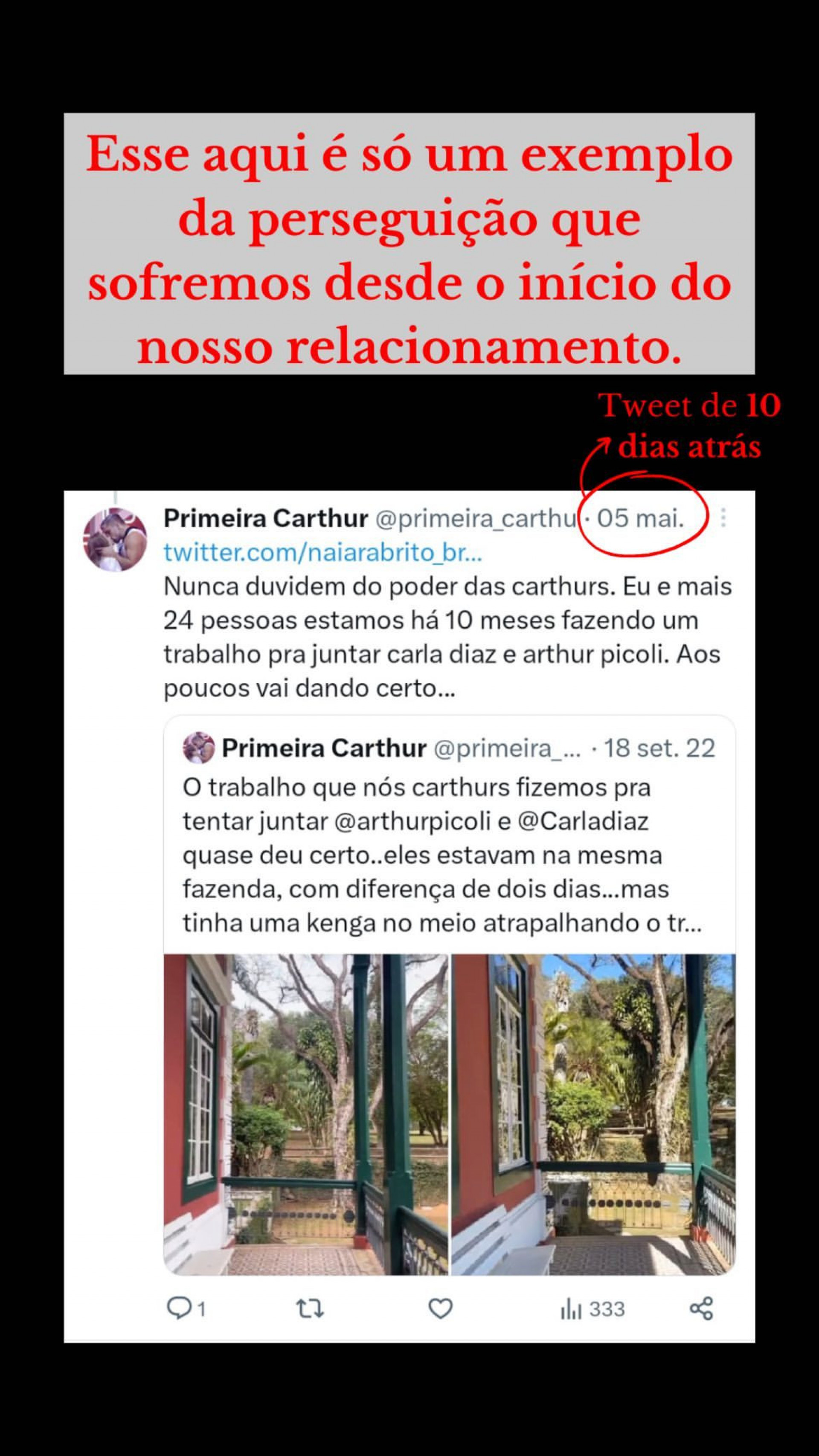 Felipe Becari desabafa sobre suposta perseguição que enfrenta por noivado com Carla Diaz - Reprodução/Instagram