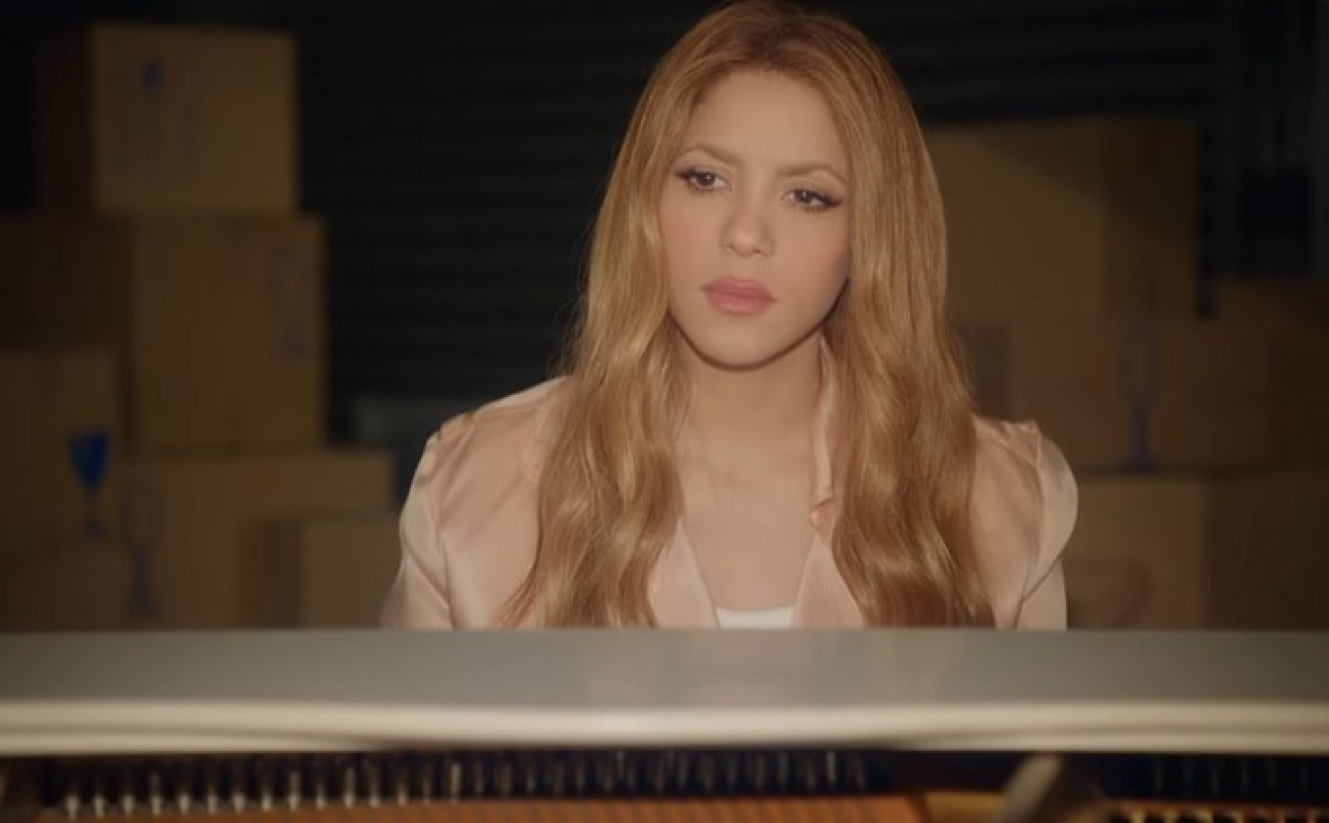 Shakira publicou clipe de canção em parceria com os filhos - Reprodução/Youtube