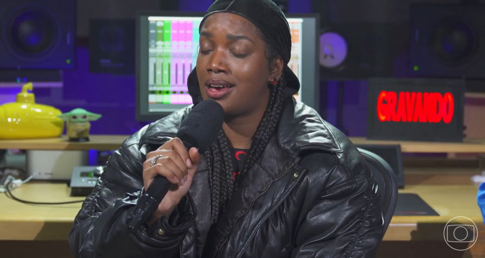 Iza homenageia Rita Lee - Reprodução de vídeo / TV Globo