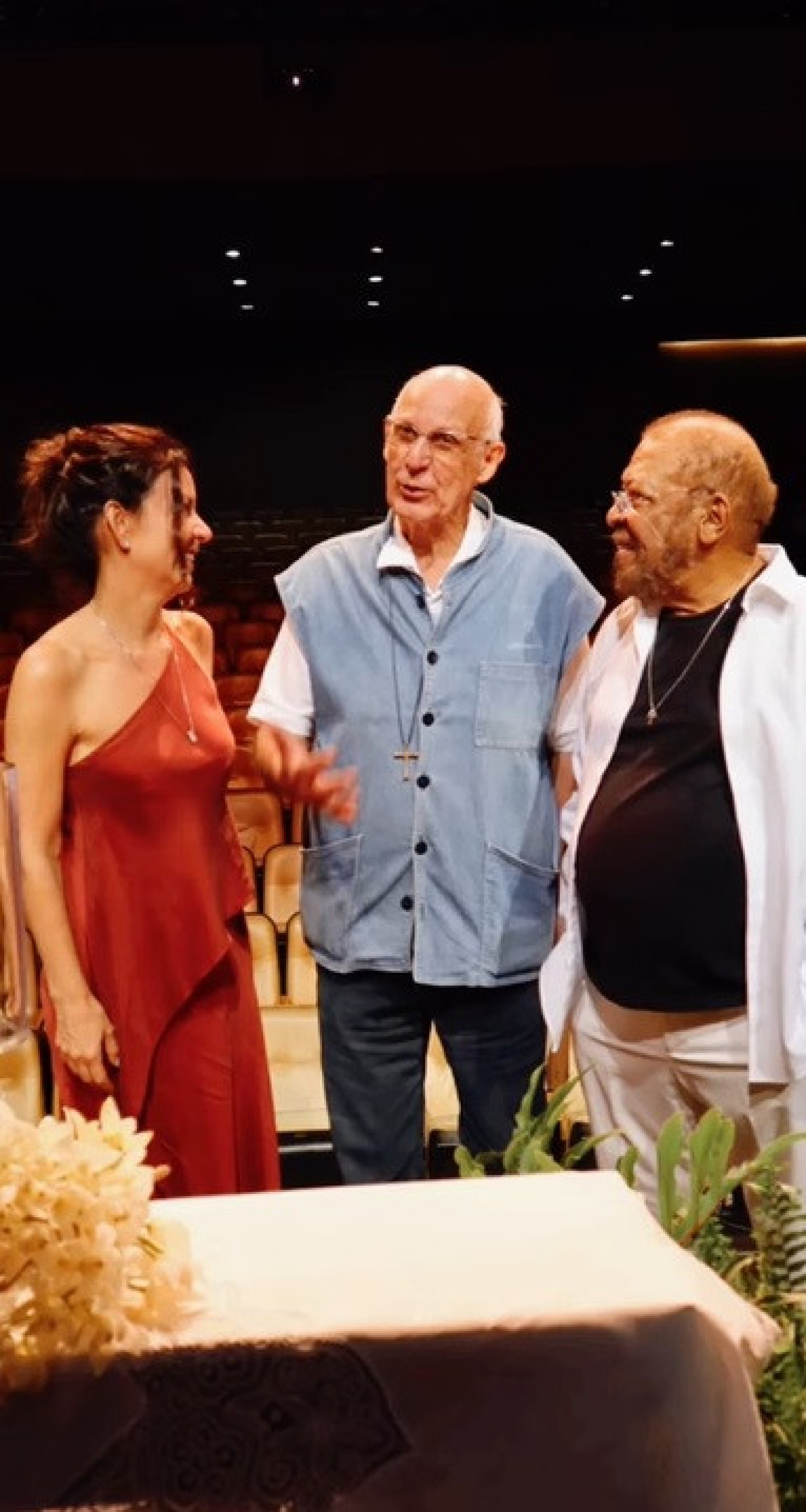 Martinho da Vila e Cléo Ferreira renovam votos de casamento - Reprodução de vídeo / Marcia Madela