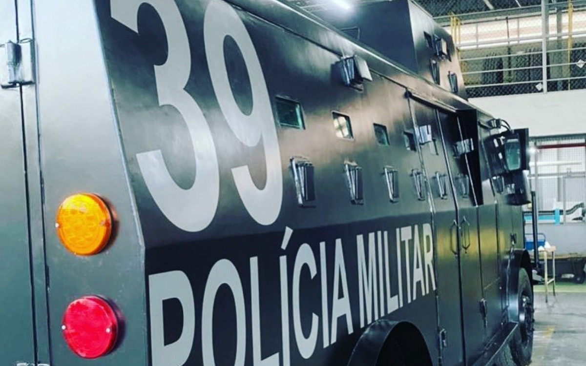 A ocorrência policial com o preso foi registrada na 54ª DP  - Divulgação / 39º BPM