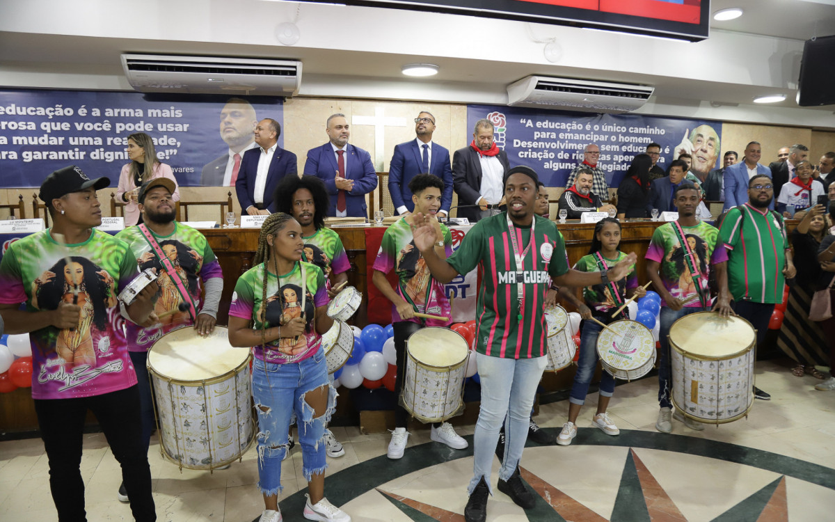 Deputado federal Marcos Tavares assume a presid&ecirc;ncia do PDT de Duque de Caxias - Art V&iacute;deo/ Victor Hugo/Divulga&ccedil;&atilde;o