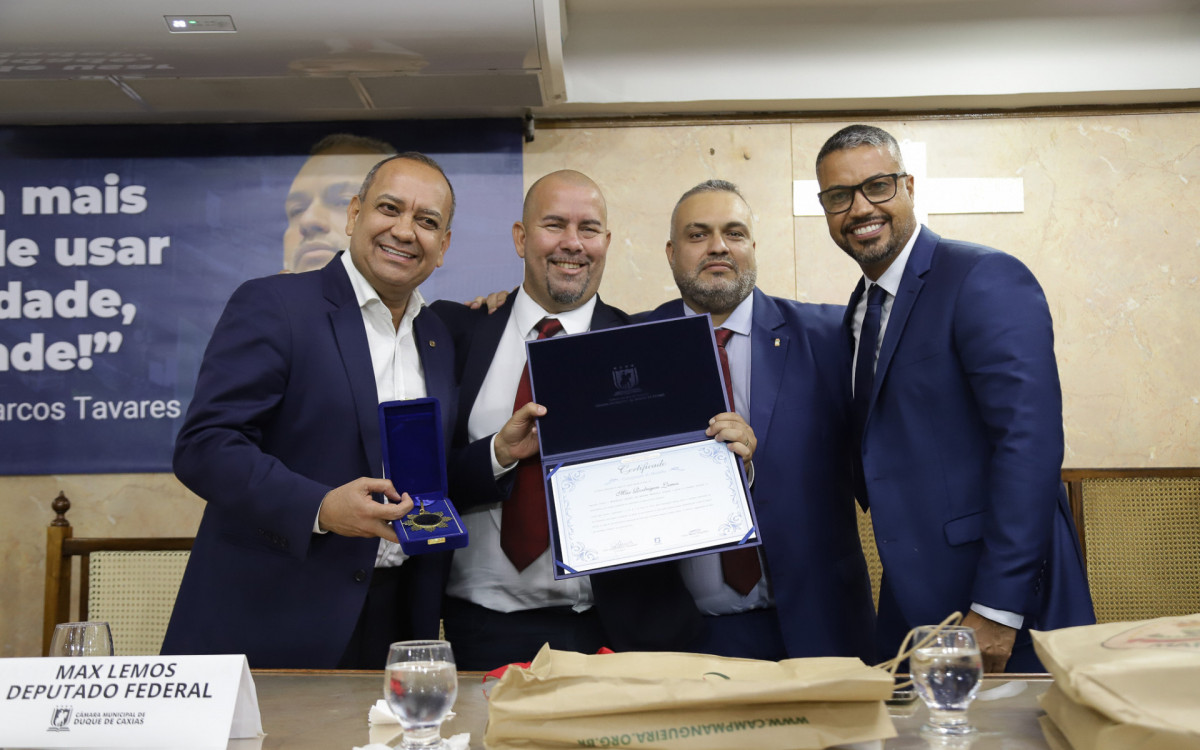 Deputado federal Marcos Tavares assume a presid&ecirc;ncia do PDT de Duque de Caxias - Art V&iacute;deo/ Victor Hugo/Divulga&ccedil;&atilde;o