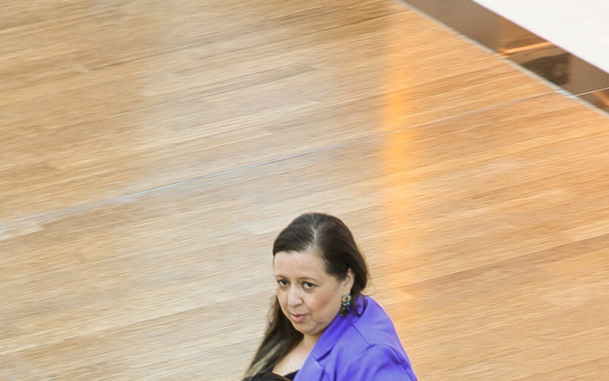 Vanessa Gi&aacute;como passeou por shopping do Rio 