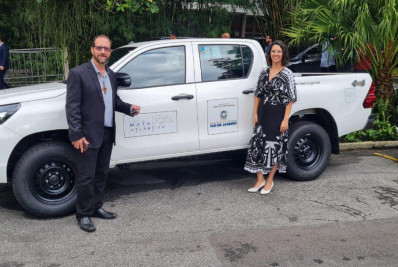 São José recebe viatura 0 km para apoio às unidades de conservação do município