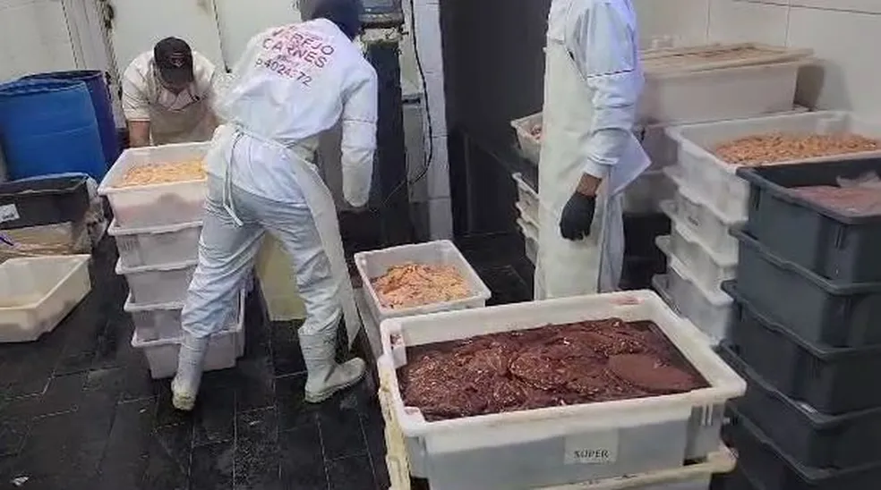 Polícia encontra mais de duas toneladas de alimentos impróprios para consumo em mercado de Rio das Pedras