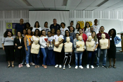 Prefeitura faz curso de 1º socorros para Agentes Comunitários de Saúde