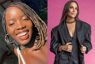 Ivete Sangalo comenta post de Clara Moneke e atriz de 'Vai na Fé' reage: 'Colapso'