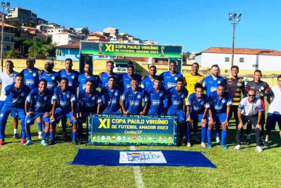 Frade campeão da Copa Paulo Virgínio de futebol em Cunha