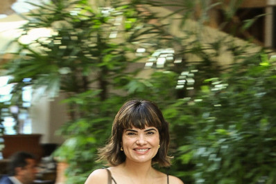 Vanessa Giácomo curte passeio em shopping da Zona Oeste do Rio