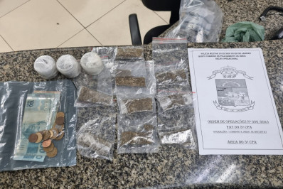 Homem é detido pela PM com drogas na Vila Americana