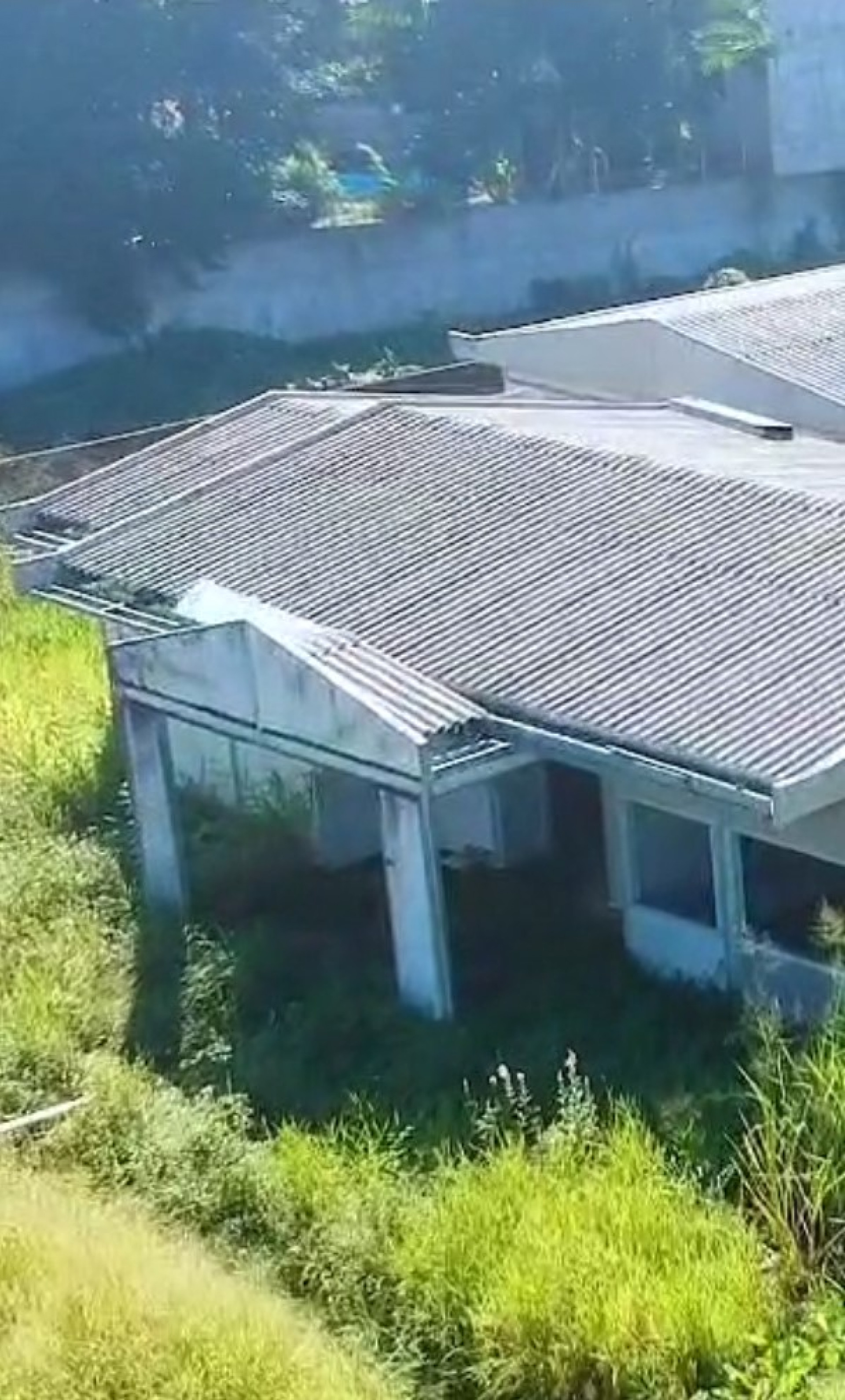 Esse foi o estado da creche deixada pelos antigos gestores