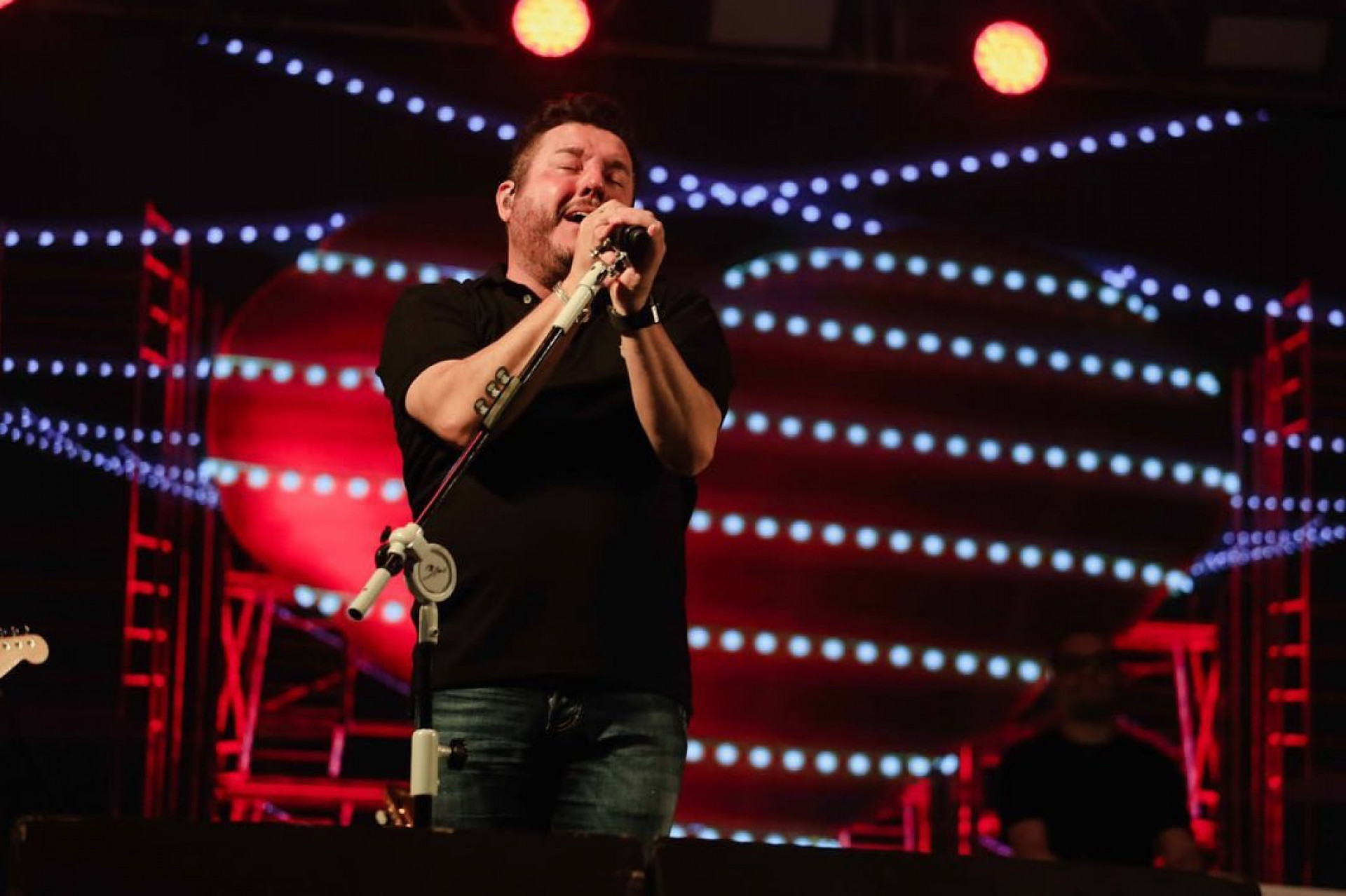 Bruno, da dupla com Marrone, foi transfóbico com a repórter Lisa Gomes - Reprodução Internet