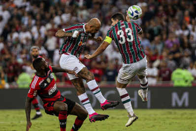 Agente de Gabigol detona Felipe Melo por falta em Fluminense x Flamengo: 'Maldoso'