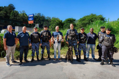 Cia de Cães K9 de Teresópolis conquista o 2º lugar em campeonato nacional