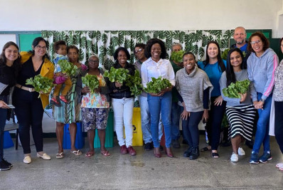 Fátima Lima participa de atividade do Dia Internacional da Reciclagem