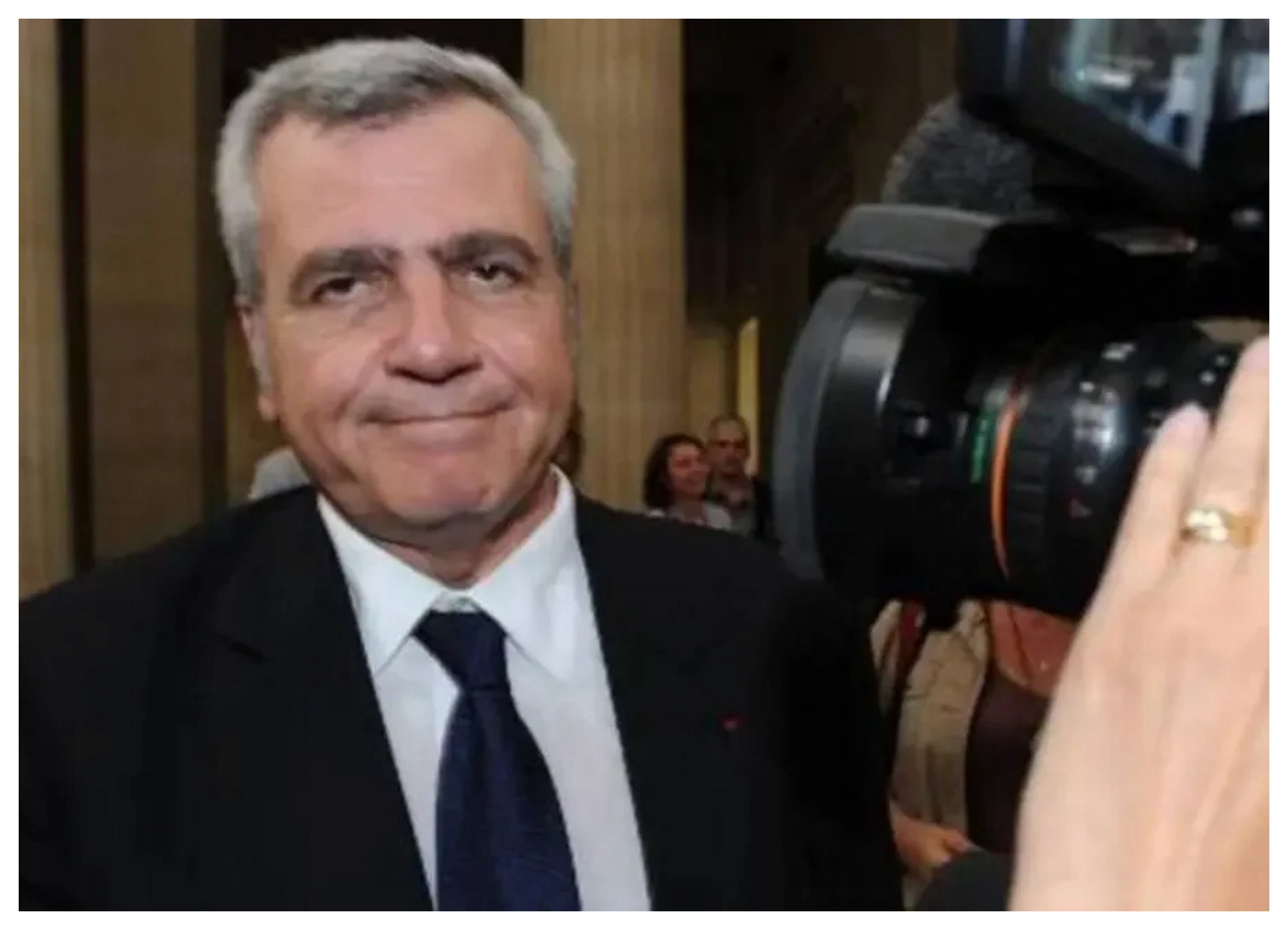 Thierry Herzog, advogado de Sarkozy e concenado a três anos de prisão - Mehdi Fedouach/AFP