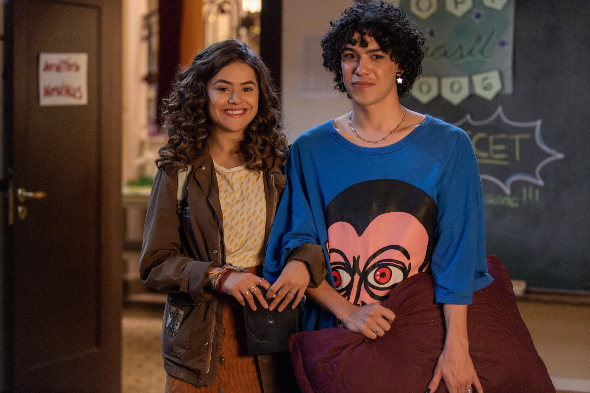 Cena da segunda temporada de 'De Volta aos 15' - Vans Bumbeers / Netflix