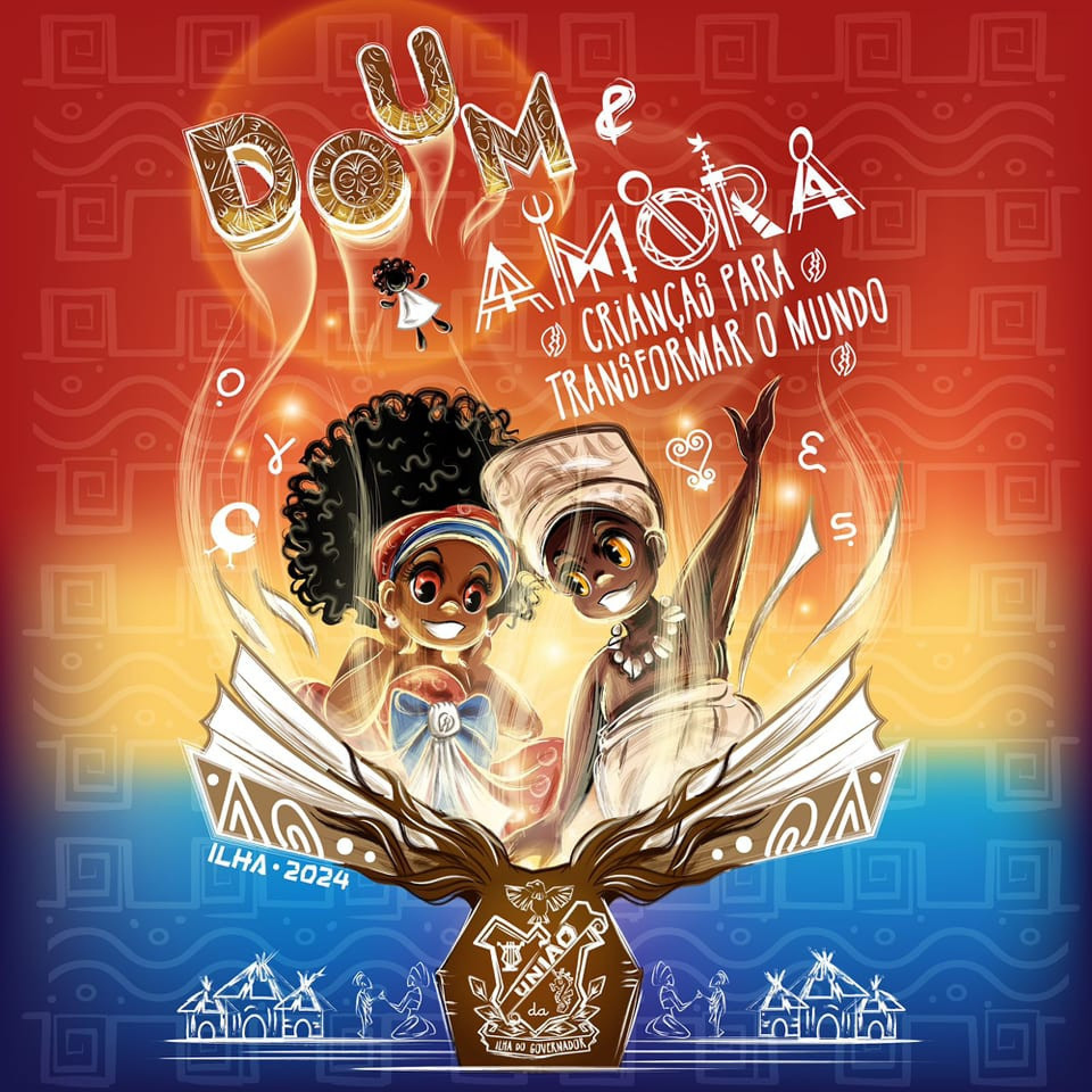 Logo do enredo da Ilha para 2024