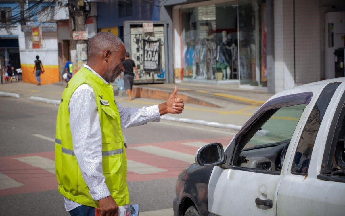 O secret&aacute;rio municipal de Transporte, Marcelo Machado, ressaltou a import&acirc;ncia da a&ccedil;&atilde;o