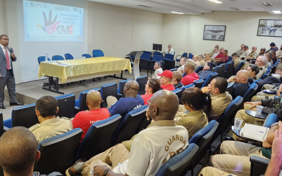 Palestra aconteceu na tarde desta quinta-feira (18), na Academia de Ensino da Guarda Municipal, em S&atilde;o Crist&oacute;v&atilde;o