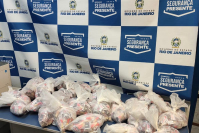 Homem é preso com mais de 1,7 mil pinos de cocaína no interior do Rio