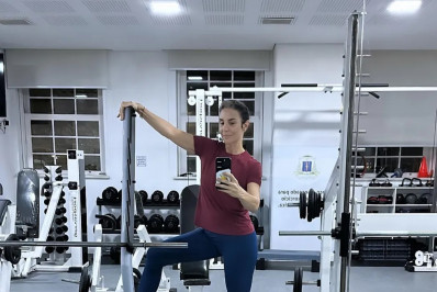 Ivete Sangalo treina de noite e inspira fãs: 'Vamos com mainha'