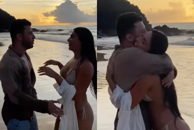 Murilo Huff e Gabriela Versiani gravam clipe em clima romântico