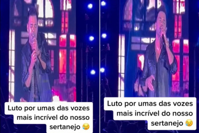 Voz de Zezé Di Camargo falha e internautas se espantam: 'Foi com Deus'