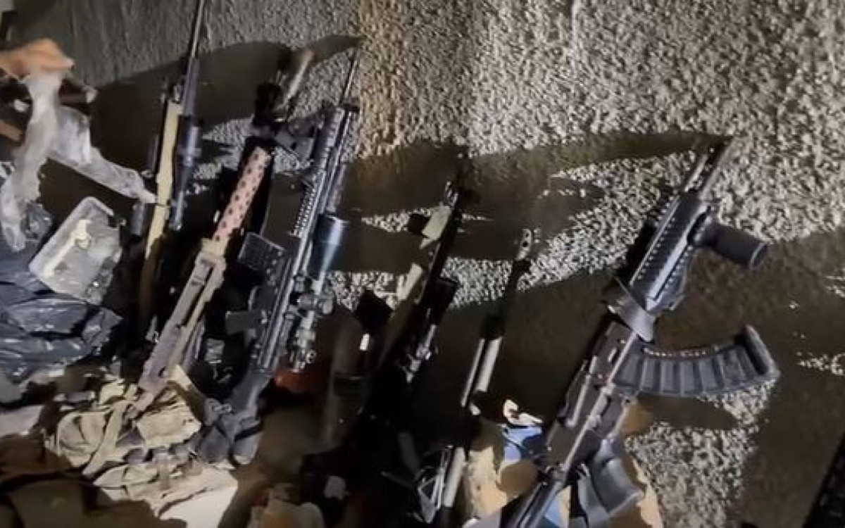 15 fuzis foram apreendidos na a&ccedil;&atilde;o