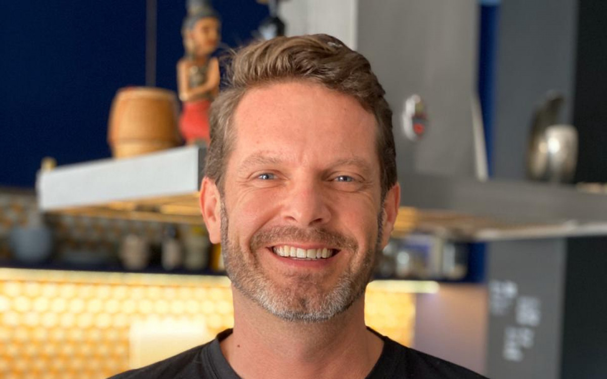 Chef David Hertz, fundador da ONG Gastromotiva - Divulgação / Gastromotiva