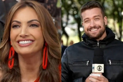 Vídeo! Patrícia Poeta elogia repórter do 'Encontro' ao vivo: 'Bonitão, né?'