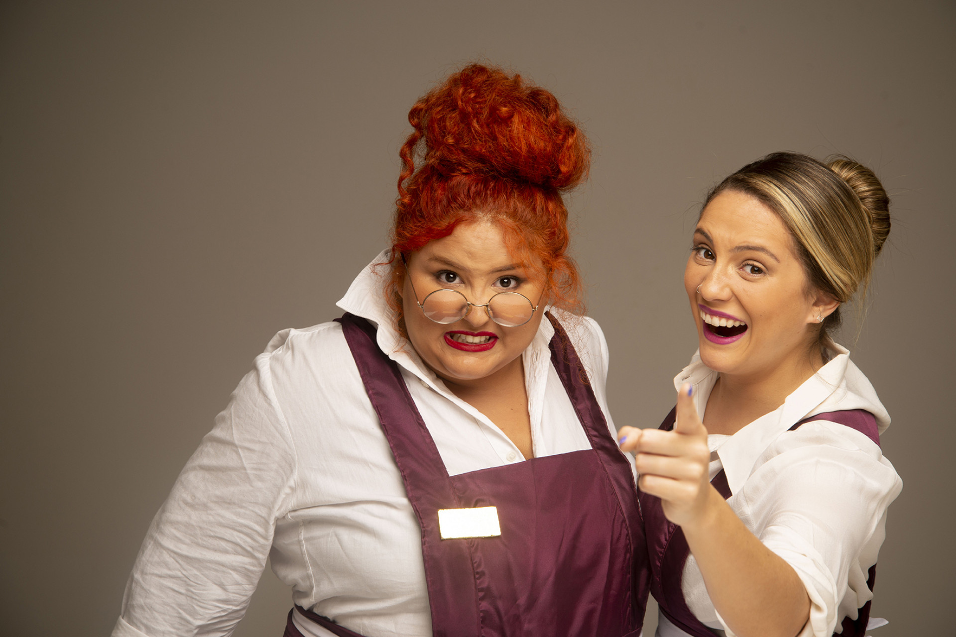 Luisa Périssé e Castorine são as estrelas da comédia 'Camareiras' - Mauricio Maia / Divulgação