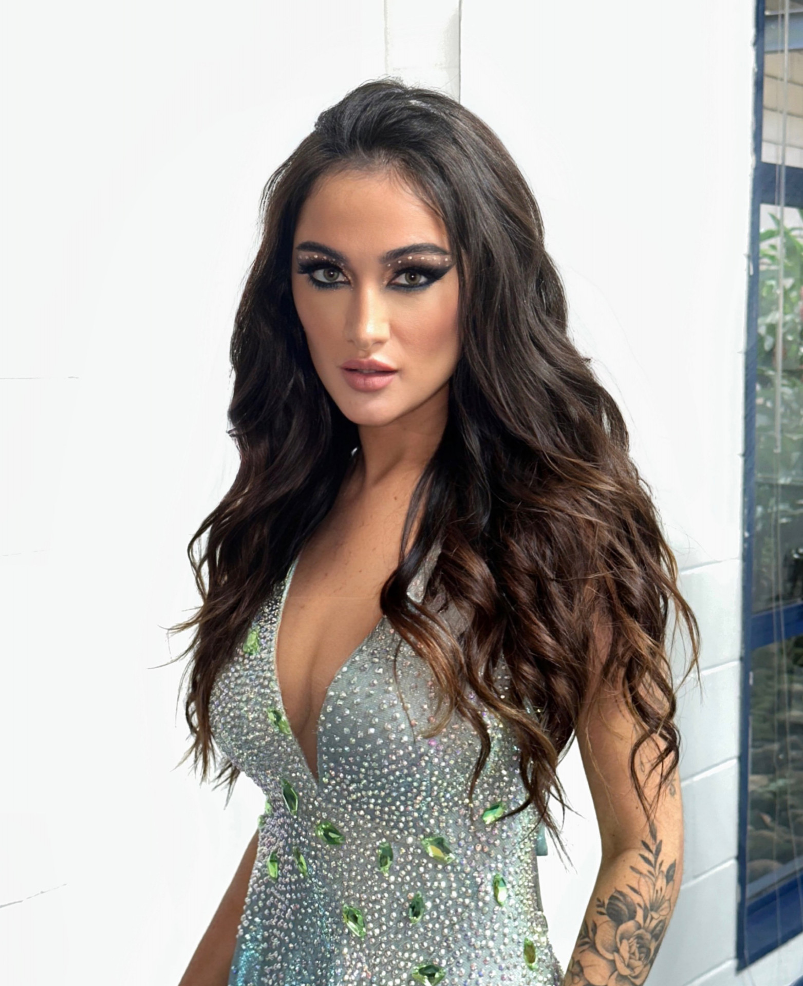 Gabi Melim esbanja simpatia durante o quadro - Luiz Santos