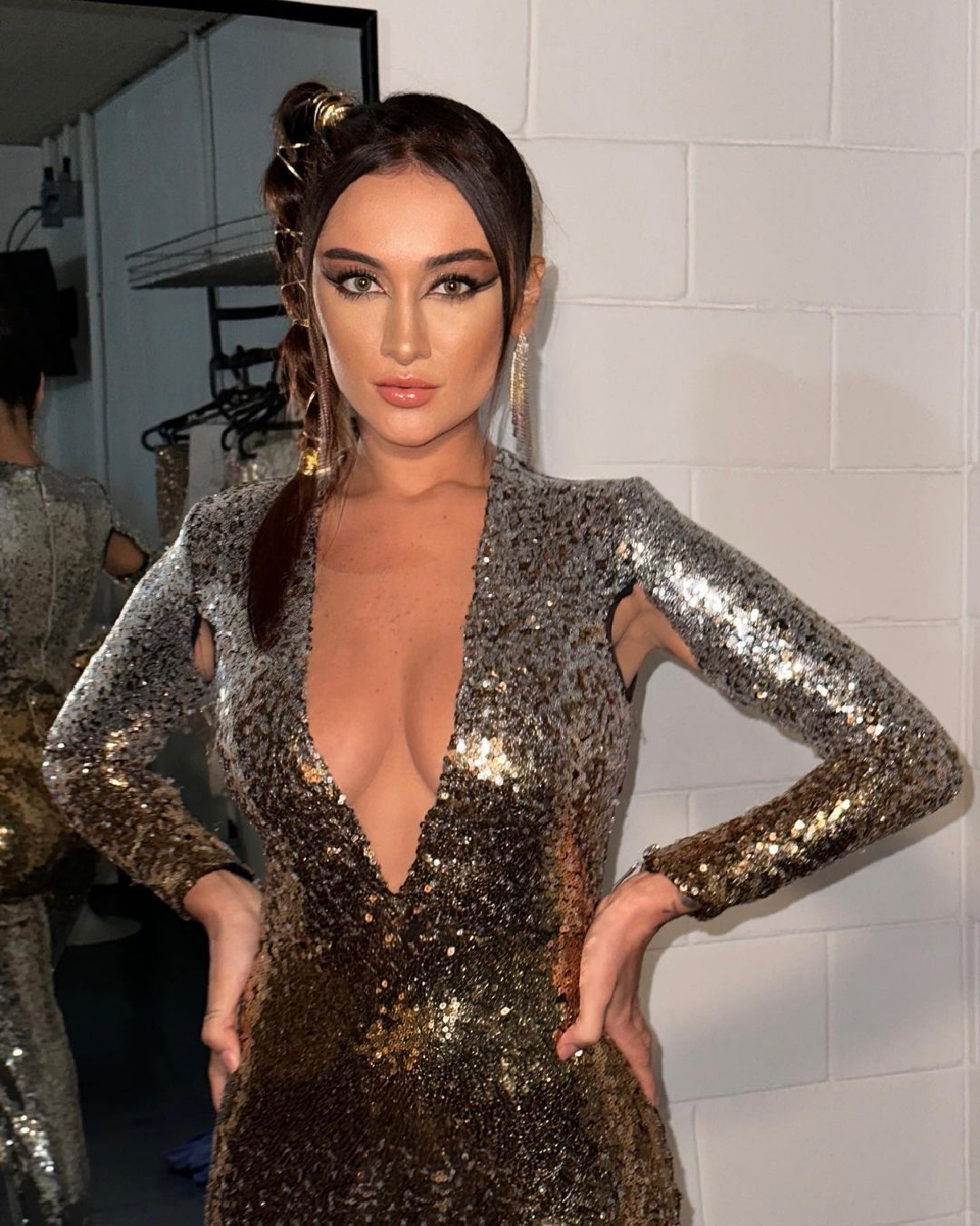 Gabi Melim esbanja simpatia durante o quadro - Luiz Santos