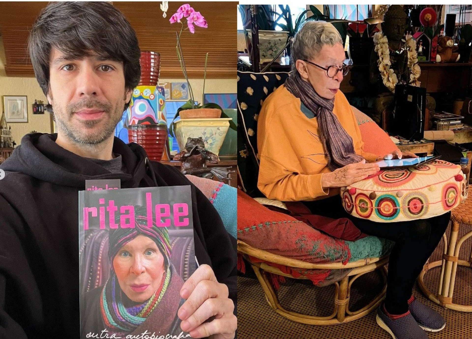 João Lee volta à casa onde a mãe, Rita Lee, morava - Reprodução do Instagram