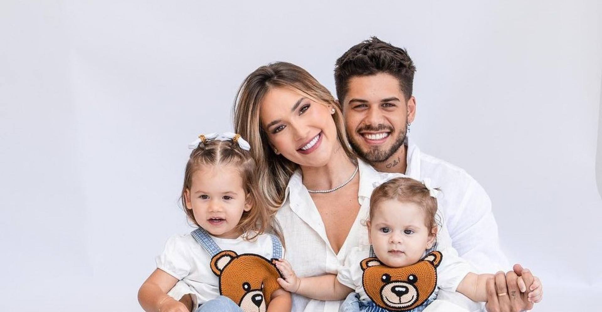 Virgínia Fonseca, Zé Felipe e suas filhas - Reprodução/Instagram