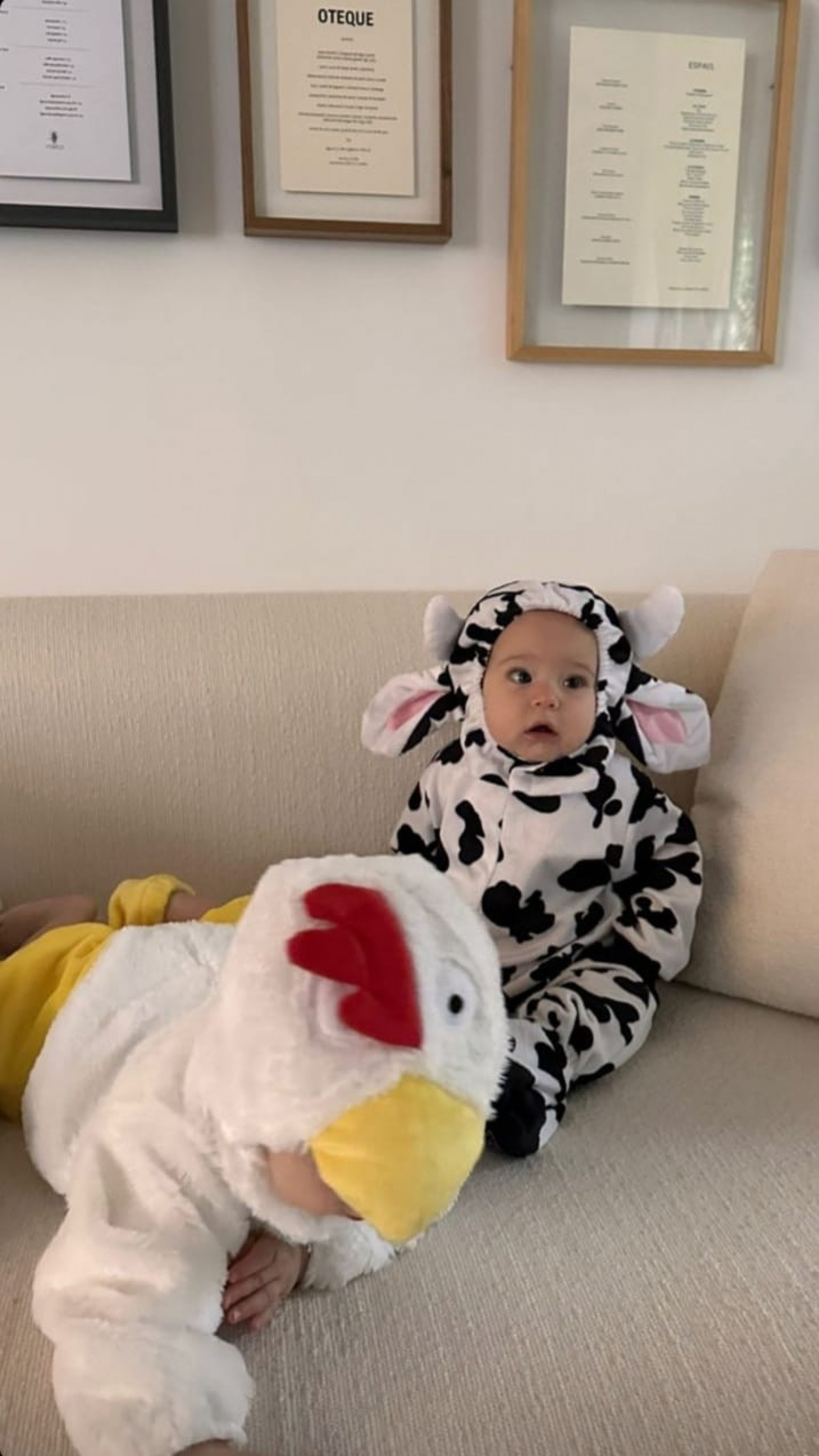 Influenciadora vestiu Mel de vaquinha e Bento de pintinho  - Reprodução/Instagram