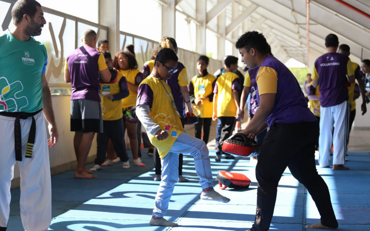 Atletismo, Parabadminton, Vôlei Sentado e Parataekwondo foram as modalidades praticadas