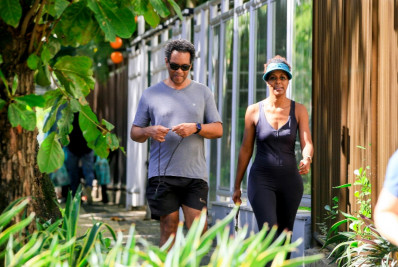 Maju Coutinho e mais famosas curtem dia de sol ao ar livre