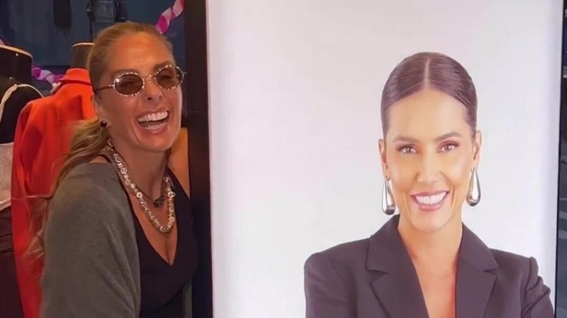 Após críticas de Roberto Justus, Adriane Galisteu vai ao brechó  - Reprodução / Instagram