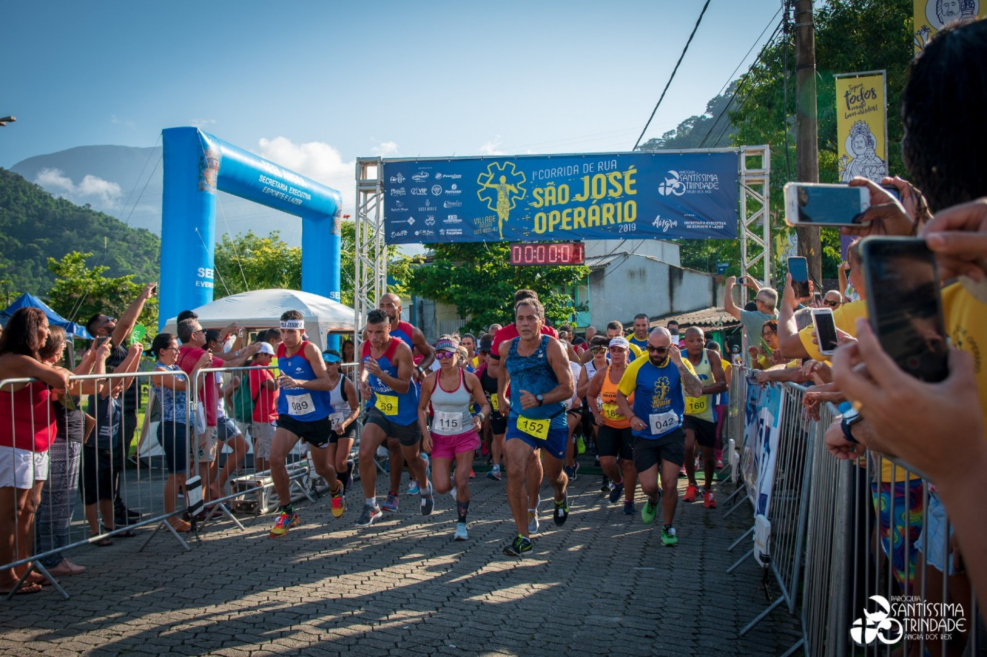 Corrida São José Operário com largada em Jacuecanga - Divulgação/PMAR