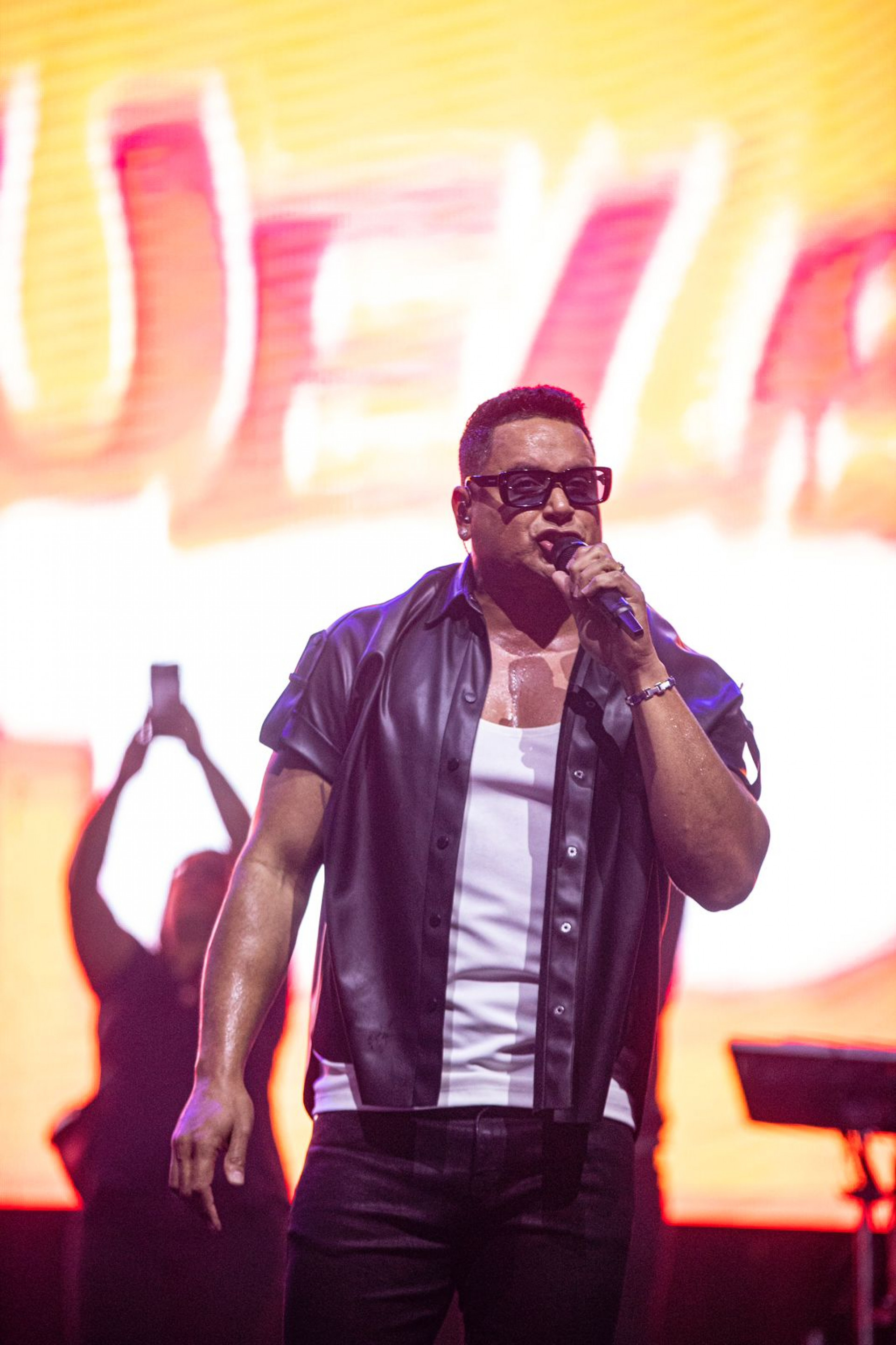 Tony Salles participa de show de Xandy e fala do cantor chama atenção - Fotos Michelle Felipepelli