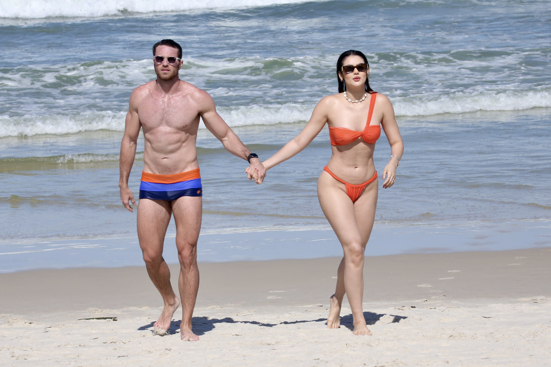 Os ex-BBBs Eslovenia Marques e Lucas Bissoli terminaram o namoro recentemente - Fabr&iacute;cio Pioyani/ AgNews